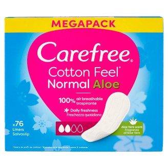 Carefree Aloe tisztasági betét 76 db