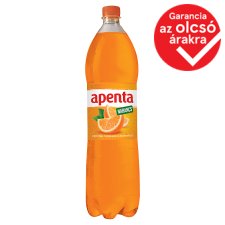 Apenta Orange Flavoured Soft Drink with Carbonated Mineral Water 1,5 l