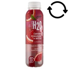 Rio H20 Red Orange and Hibiscus with Pulp 400 ml