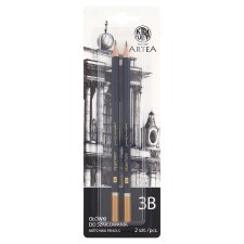 Astra Artea Sketching Pencils 3B 2 pcs