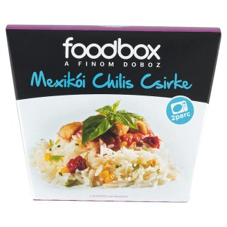 Foodbox mexikói chilis csirke 330 g