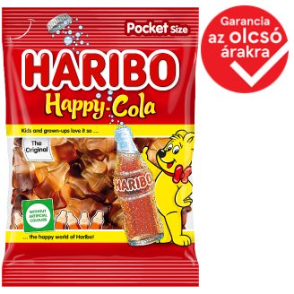 Haribo Happy Cola kólaízű gumicukor 100 g