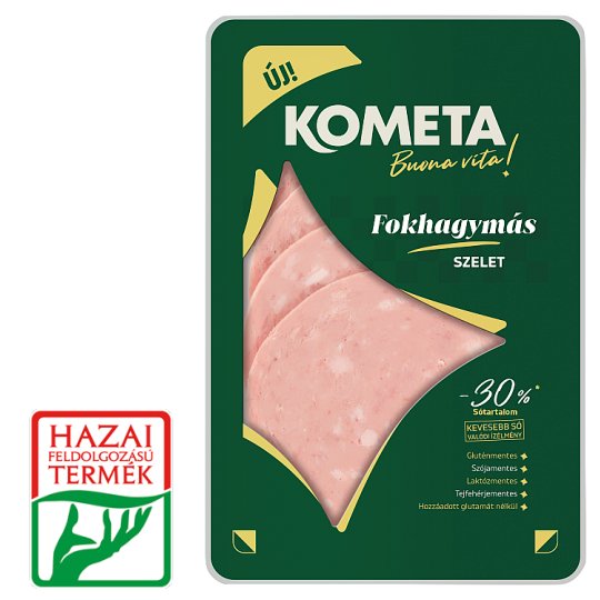 Kometa Útravaló szeletelt fokhagymás szelet 12 szelet 125 g