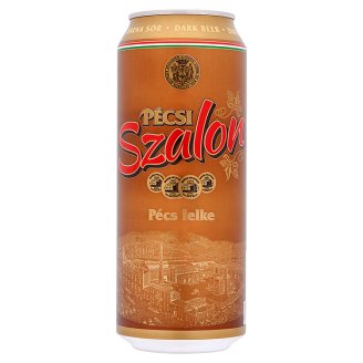 Pécsi Szalon Dark Beer 5,8% 0,5 l