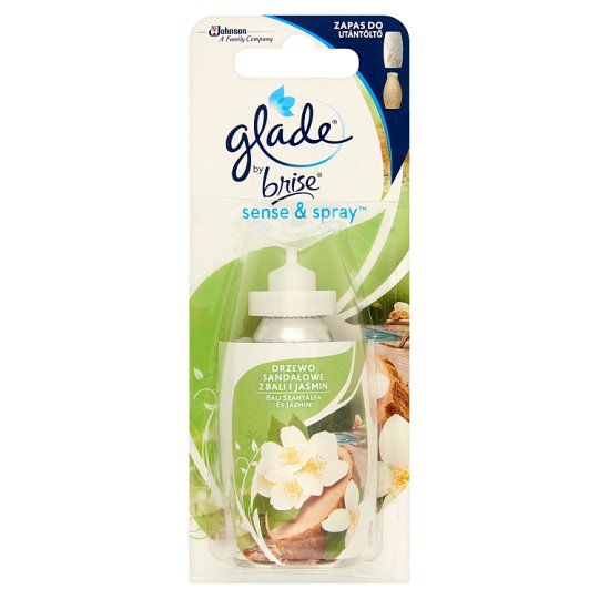 Glade by Brise Sense & Spray™ Bali Sandalwood & Jasmine Automatic Air Freshener Refill 18 ml