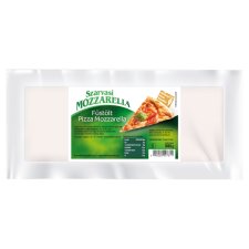 Szarvasi Mozzarella füstölt pizza mozzarella félkemény, félzsíros hevített-gyúrt sajt 1000 g