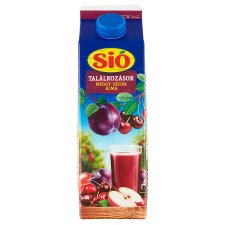 Sió Találkozások Sour Cherry-Plum-Apple Fruit Drink with Pulp 1 l