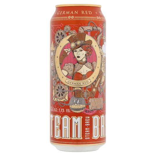 Steam Brew German Red vörös sör 7,9% 0,5 l