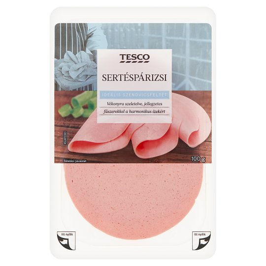 Tesco Sliced Pork Bologna Sausage 100 g Tesco Online, Tesco From Home