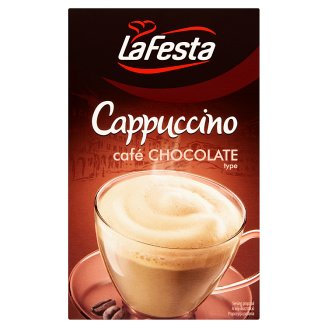 La Festa Cappuccino csokoládé ízű instant kávéitalpor 10 db 125 g