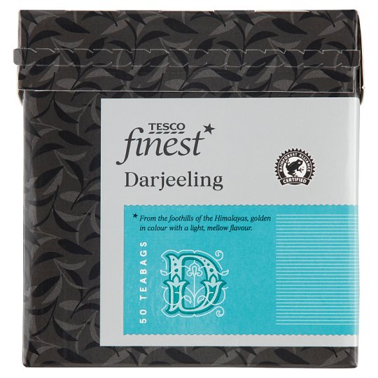 Tesco Finest Darjeeling Black Tea 50 Tea Bags 125 g Tesco Online
