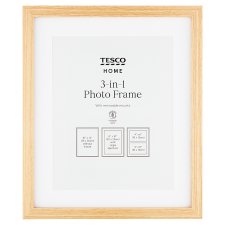 Tesco Home 3 az 1-ben képkeret kivehető keretekkel 25 cm x 30 cm