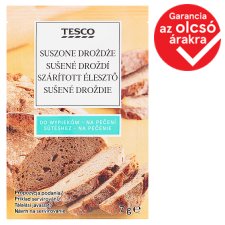 Tesco szárított élesztő 7 g