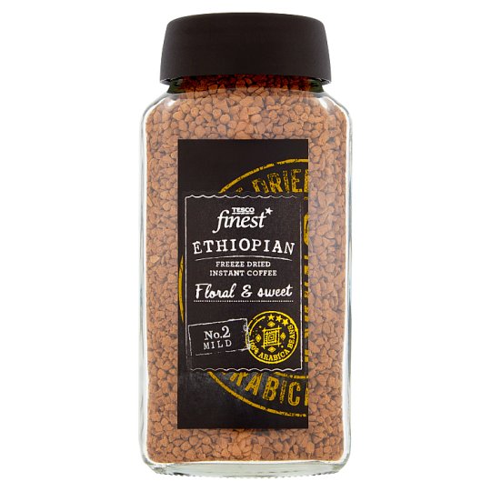 Tesco Finest azonnal oldódó etióp kávé 100 g