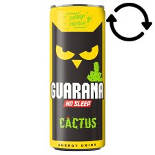 Guarana No Sleep Cactus Energy Drink 250 ml