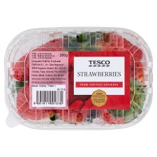 Tesco szamóca 250 g