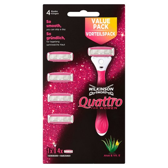 quattro razor blades tesco