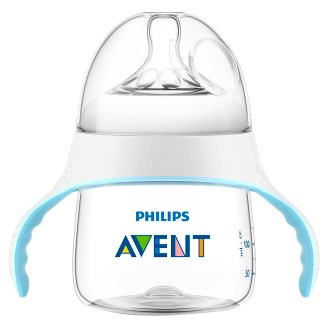 Philips Avent Premium 150 ml-es tanuló cumisüveg 3 lyukú, közepes átfolyású cumival 4 hónapos kortól