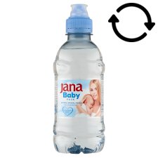 Jana Baby természetes szénsavmentes ásványvíz 330 ml