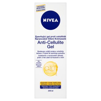 NIVEA Q10 Energy+ bőrfeszesítő narancsbőr elleni krémzselé minden bőrtípusra 200 ml