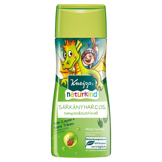 Kneipp Naturkind Sárkányharcos sampon és tusfürdő 200 ml