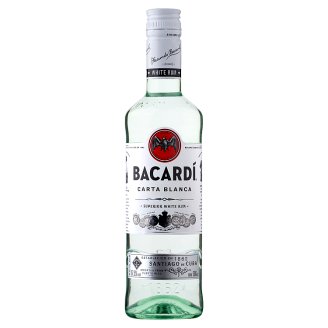 Bacardi Carta Blanca rum 37,5% 0,5 l