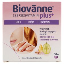 Biovanne Szépségvitamin plus+ étrend-kiegészítő kapszula 30 db 21,45 g