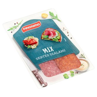 Finonimo szeletelt sertés szalámi mix 75 g