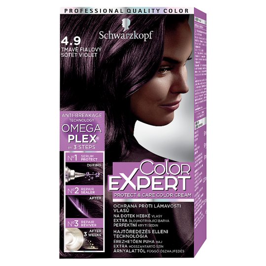 Schwarzkopf Color Expert Permanent Cream Hair Colorant 4 9 Dark