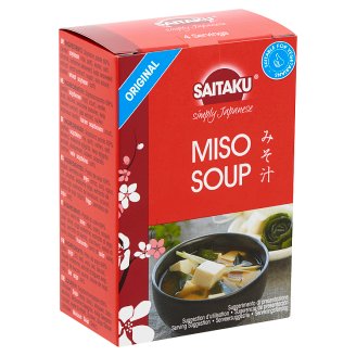 Saitaku instant Miso leves paszta 4 tasak 72 g