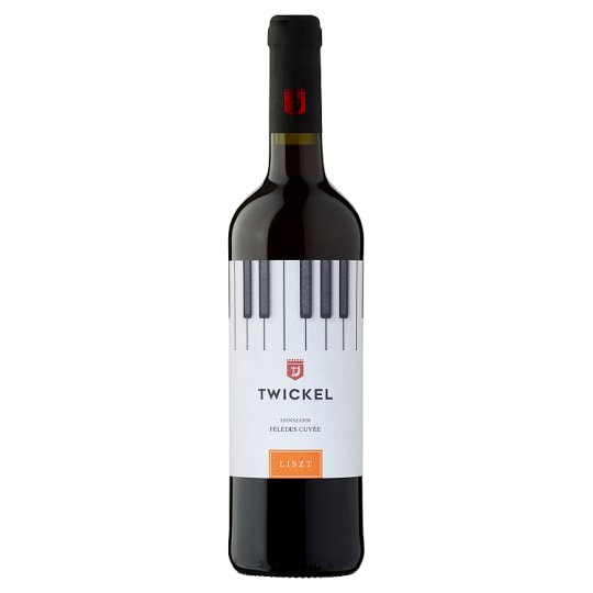 Twickel Liszt Szekszárdi Cuvée félédes vörösbor 11,5% 750 ml