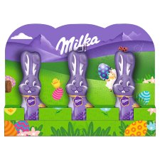 Milka alpesi tej felhasználásával készült tejcsokoládé 3 x 15 g (45 g)