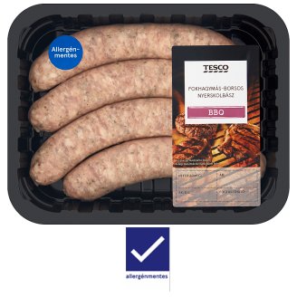 Tesco fokhagymás-borsos nyerskolbász 400 g