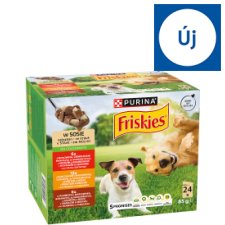 Friskies Complete Pet Food for Adult Dogs in Sauce 24 x 85 g (2040 g)