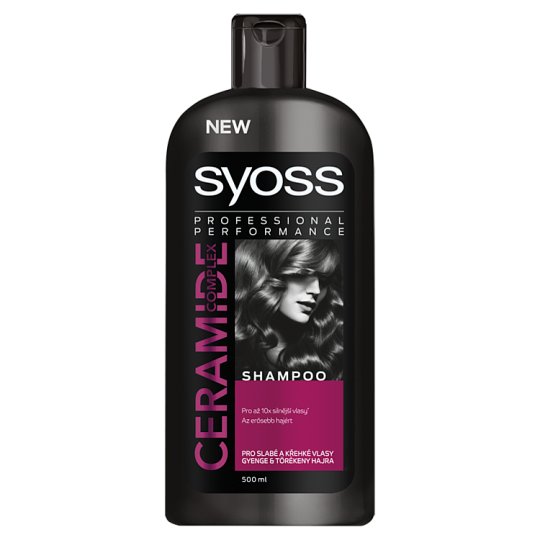 Syoss Ceramide Complex sampon gyenge & törékeny hajra 500 ml