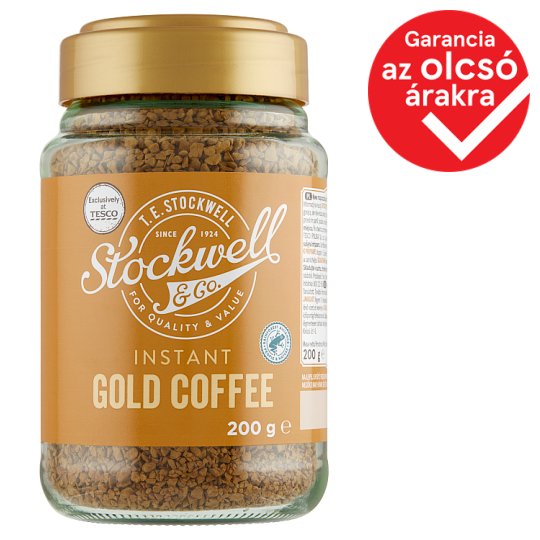 Stockwell & Co. fagyasztva szárított instant kávé 200 g