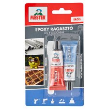 Mester epoxy ragasztó A és B komponens 2 x 15 ml