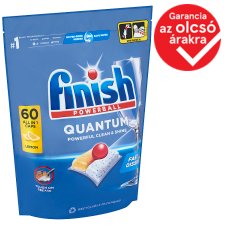 Finish Powerball Quantum All in 1 Citrom mosogatógép kapszula 60 db 624 g