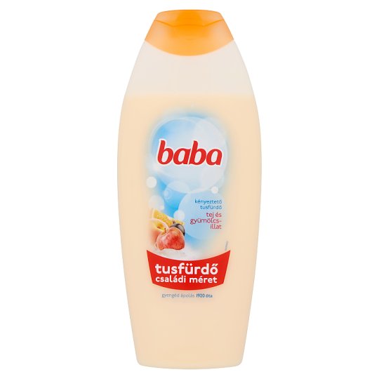 Baba tej és gyümölcsillat kényeztető tusfürdő 750 ml