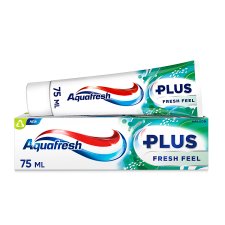 Aquafresh Plus Fresh Feel Fluoride Toothpaste 75 ml 