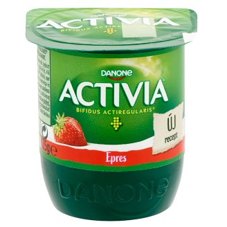 Danone Activia élőflórás, zsírszegény epres joghurt 125 g