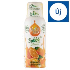 FruttaMax Bubble¹² Orange Fruit Syrup with Sugar and Sweeteners 500 ml