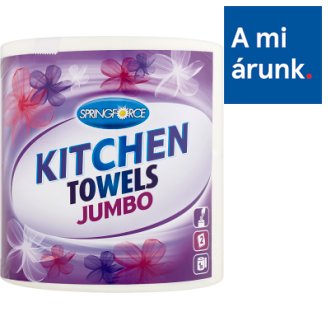 Springforce Jumbo háztartási papírtörlő 2 rétegű 1 tekercs