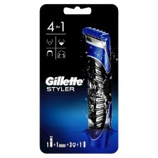 Gillette 4az1-ben Precíziós Testszőrzet- és Szakálltrimmelő, Borotva és Kontúrformázó