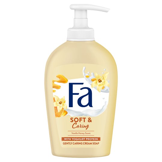 Fa Liquid Cream Soap Soft & Caring Vanilla Honey 250 ml Tesco Online