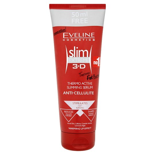 Eveline Cosmetics Slim Extreme 3d Thermo Active Slimming Serum 250 Ml Tesco Groceries