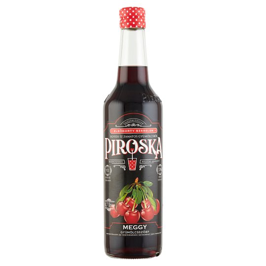 Piroska meggy gyümölcsszörp 0,7 l