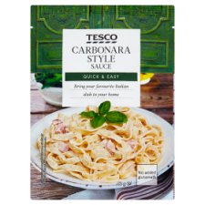 Tesco Carbonara Style Sauce 43 g