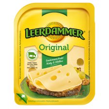 Leerdammer Original laktózmentes zsíros félkemény szeletelt sajt 100 g
