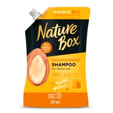 Nature Box sampon utántöltő argán olajjal a puha hajért 500 ml